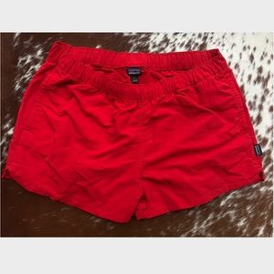 Red Patagonia Shorts / Women's Size L